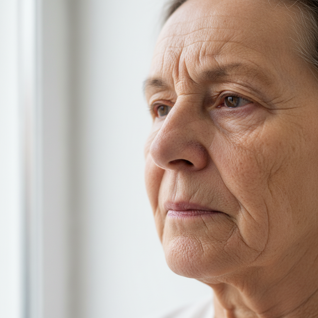 Før HydraFacial - matt hud